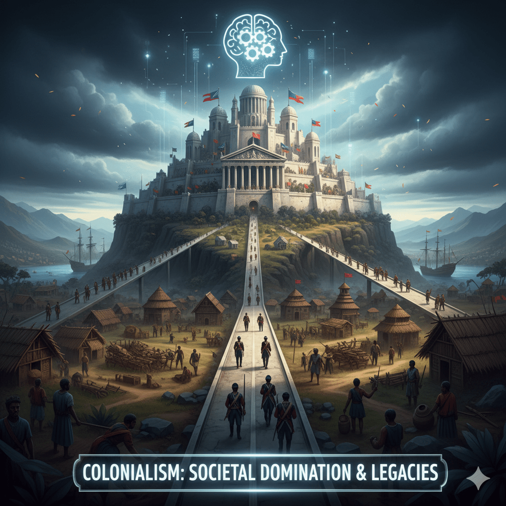 Colonialism and Resource Exploitation Visualization