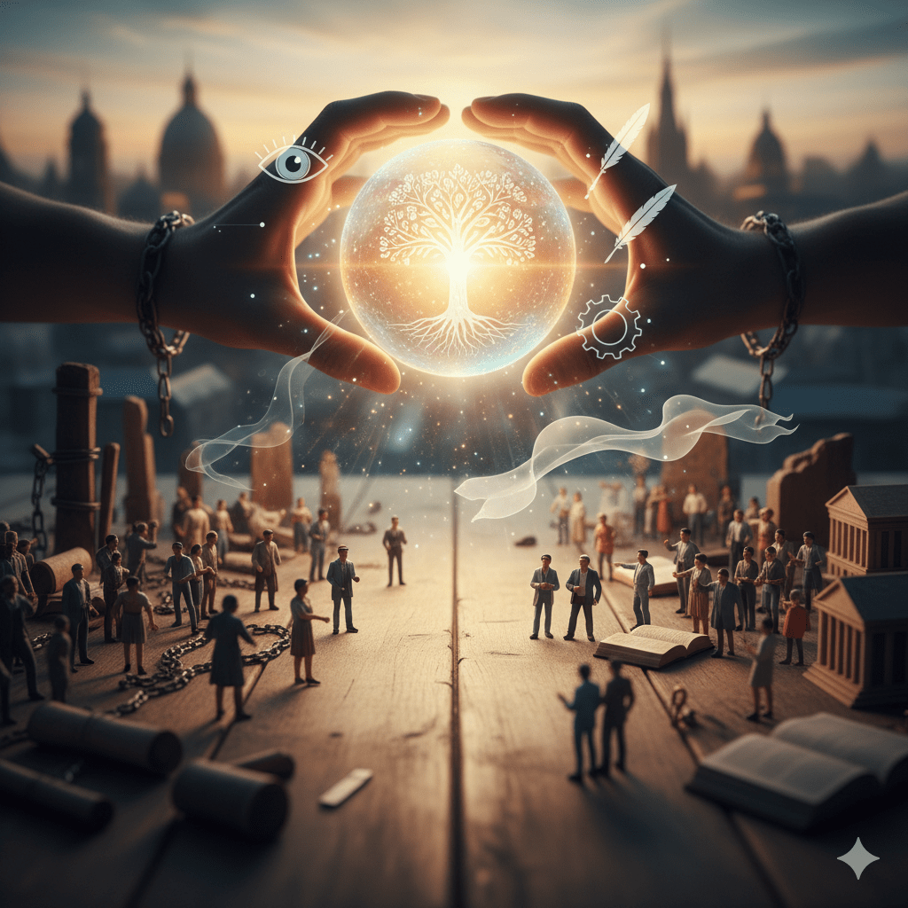 Enlightenment and Modern Social Thought Visualization