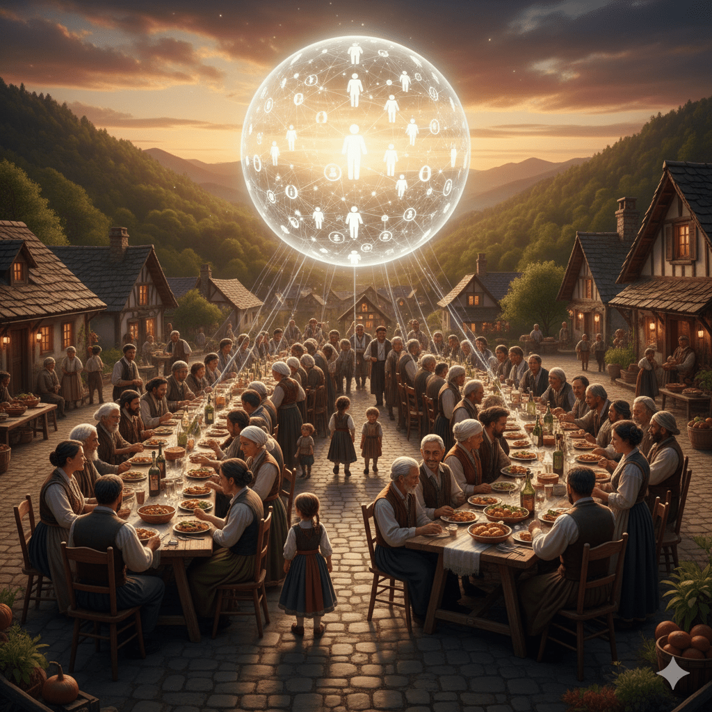 Close-knit Community and Traditional Bonds Visualization