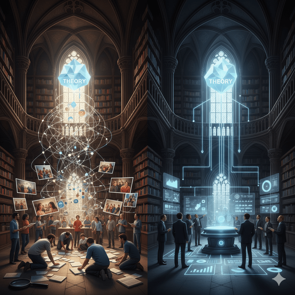 Inductive vs Deductive Reasoning Visualization