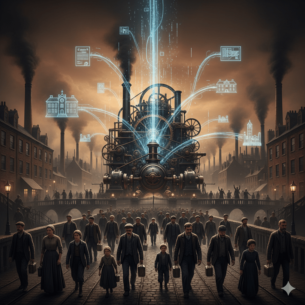 Industrial Revolution and Urbanization Visualization