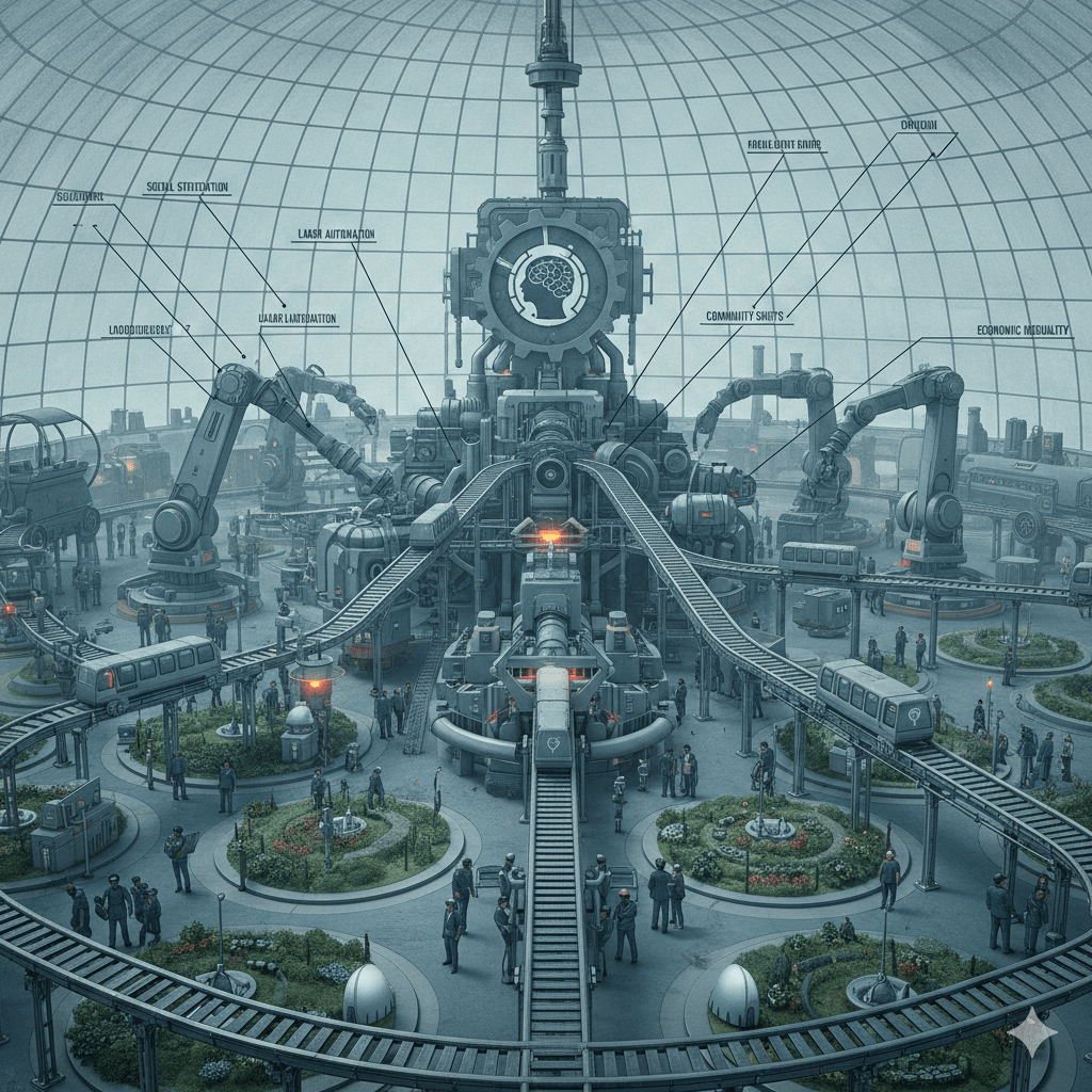 Mechanization and Industrial Labor Visualization