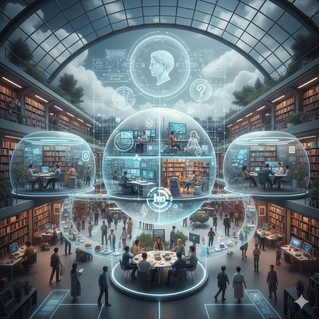 Relationship between Philosophy and Sociology Visualization