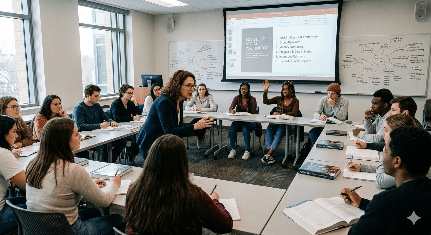 Sociological Visualization of Social Psychology and Individual-Group Interaction