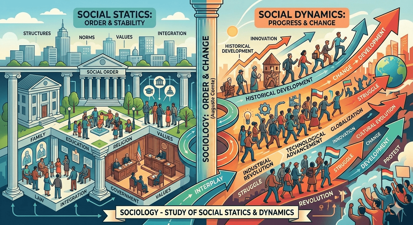 Sociological Visualization of Social Stability and Change