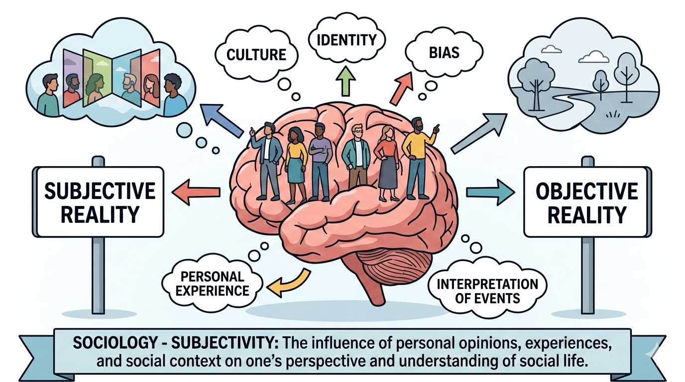 Sociological Visualization of Subjective Experience and Interpretation