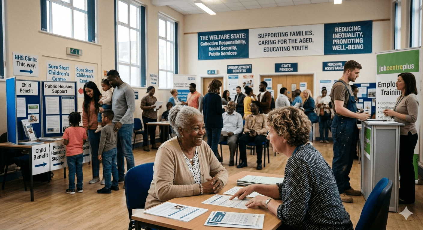 Sociological Visualization of the Welfare State and Social Security